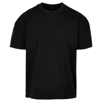 Ultra heavy cotton box tee - Black - XS