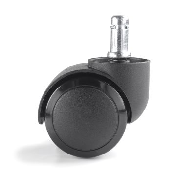 Soft edge castor (pack of 5) - Black