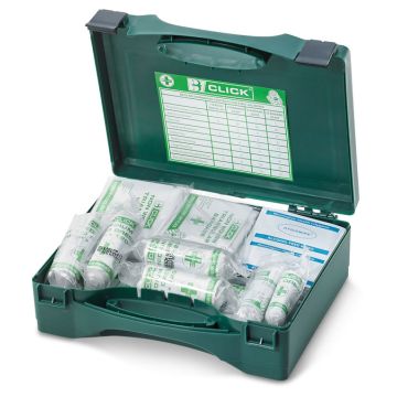 CLICK MEDICAL 20 PERSON FIRST AID KIT - Green