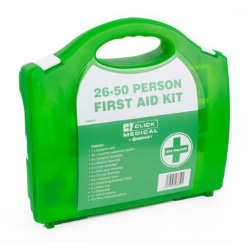 26-50 HSA IRISH FIRST AID KIT WITH BURN DRESSINGS - Green