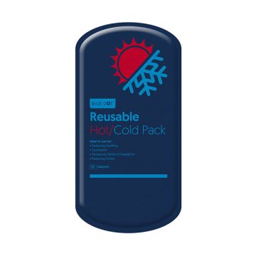 CLICK MEDICAL LUXURY HOT/COLD PACK - Blue