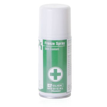 CLICK MEDICAL 150ML FREEZE SPRAY SKIN COOLANT - White