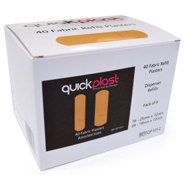 QUICK PLAST QUICKPLAST FABRIC PLASTERS - Flesh