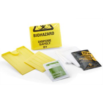 RESPONSE SINGLE APPLICATION CLEAN UP KIT - Yellow