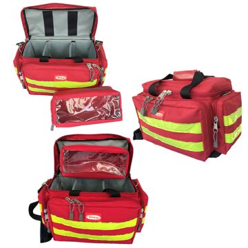 EMERGENCY TRAUMA BAG 44 X 25 X 28 - Red