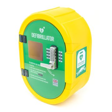DEFIBSAFE 2 EXTERNAL CABINET WITH LOCK - Yellow