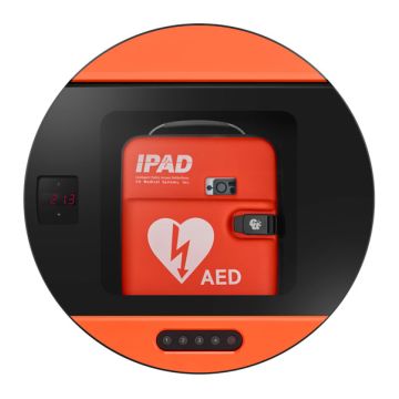 DEFIBSAFE 3 DS3 CABINET RED/ ORANGE - Black