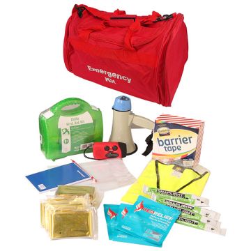 10 PERSON EVACUATION KIT - Red