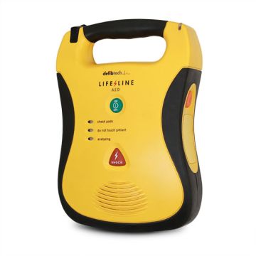 LIFELINE AED SEMI AUTOMATIC DEFIBRILLATOR - Yellow