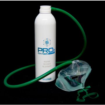 PRO2 OXYGEN AND MASK - White