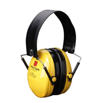 PELTOR OPTIME 1 FOLDING H/BAND - Yellow