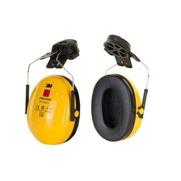 PELTOR OPTIME 1 HELMET ATTACH - Yellow