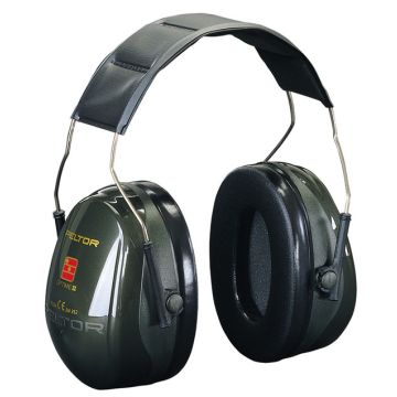 PELTOR OPTIME 2 HEADBAND - Green
