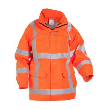Hydrowear Markelo Multi SNS Fire Retardant Hi-Vis Anti-Static Waterproof Parka Jacket
