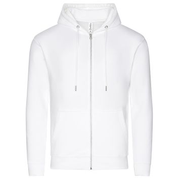 Organic zoodie - Arctic White - XS