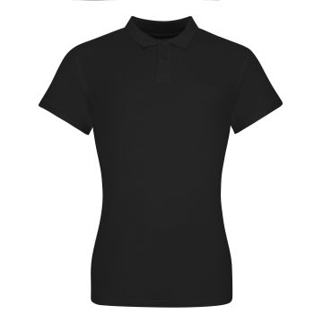 The 100 women's polo - Deep Black - S