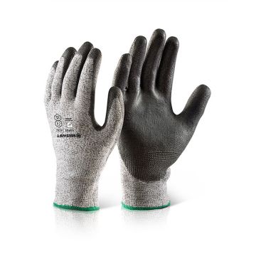 PU COATED CUT RESISTANT GLOVE LARGE 9