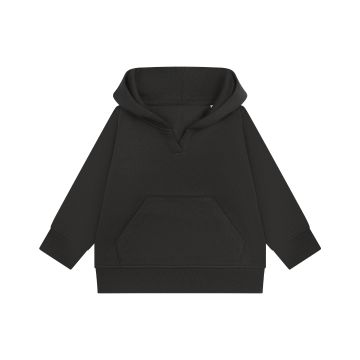 Kids sustainable hoodie - Black - 0/6 Months