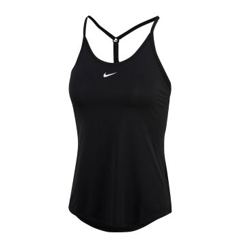Women’s Nike One Dri-FIT Elastika standard fit tank - Black/White - XS