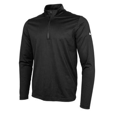 Nike Dri-FIT Victory half-zip top - Black/White - S