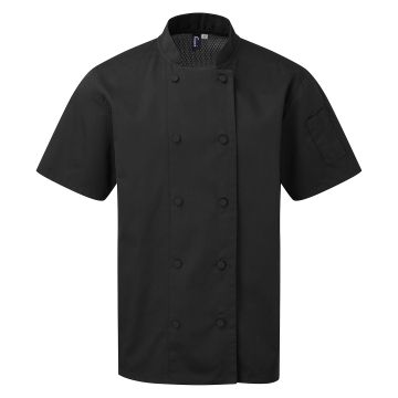 Chefs Coolchecker® short sleeve jacket