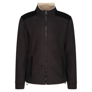 Faversham full-zip fleece - Black - S