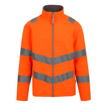 Hi-vis Pro contract Ablaze 2-layer softshell - Orange - S