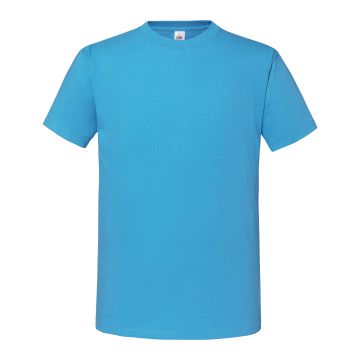 Iconic 195 ringspun premium T - Azure Blue - S