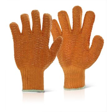 CRISS CROSS GLOVES - Orange
